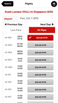 AirAsia android App screenshot 5